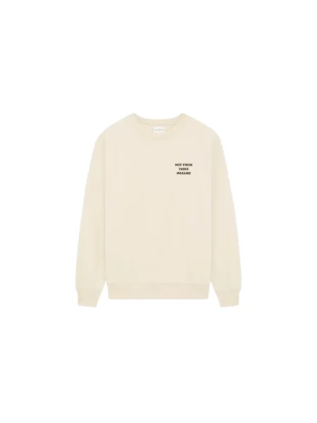 Sweter Drole De Monsieur beżowy