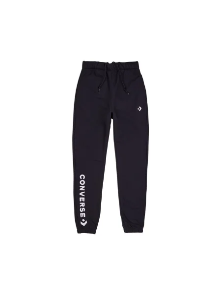 Pantaloni Converse din material terry negru