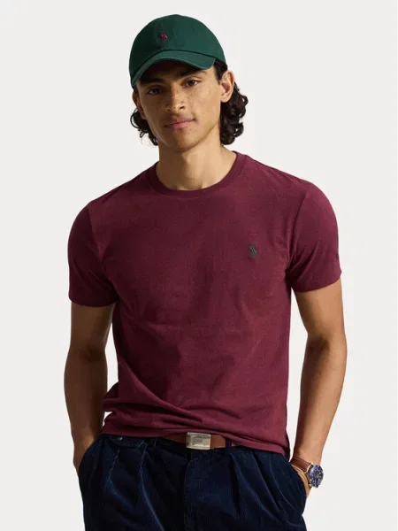Polo Ralph Lauren Majica Bordo rdeča
