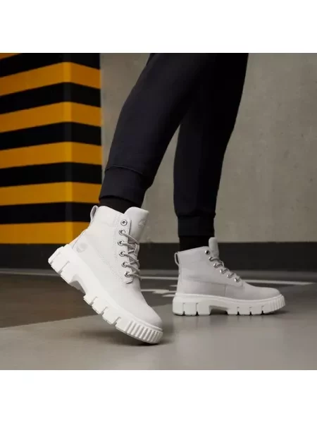 Ilgaauliai batai Timberland pilka