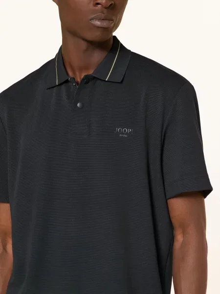 Joop! Jeans Polokošile Z Piké Alastor tmavě / žlutá modrá
