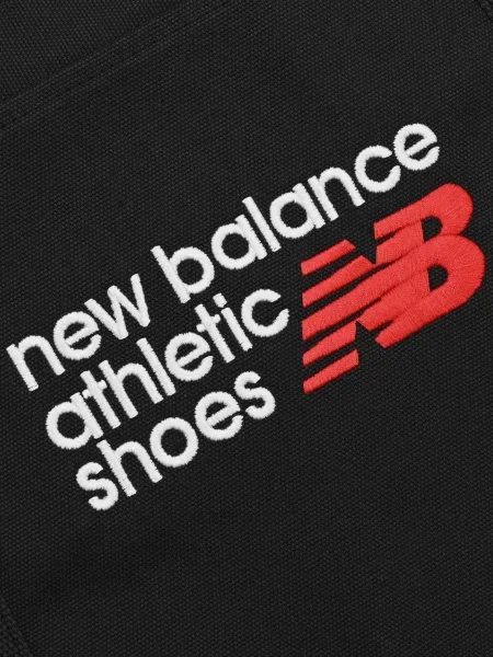 Сумка шоппер New Balance из канваса черная