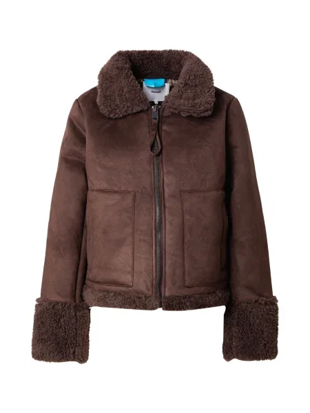 NÜMPH Geacă de primăvară-toamnă OLI închis maro