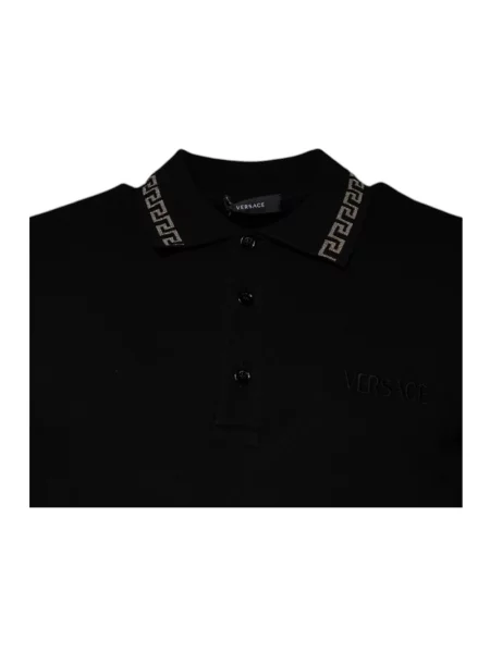 Koszulka polo Versace czarna