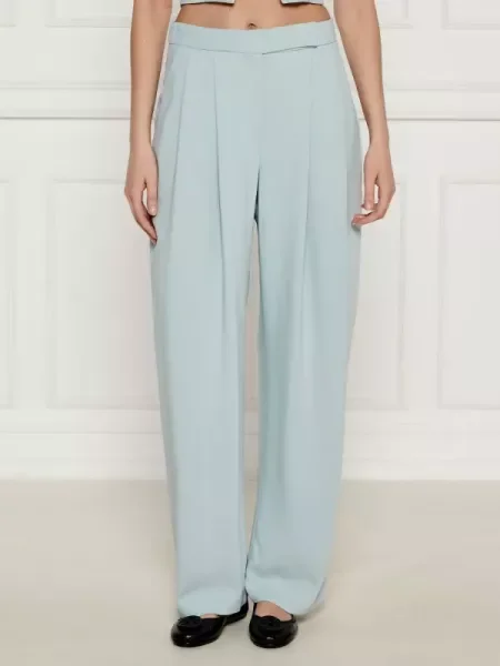 Pinko Pantaloni MONTANO | Relaxed fit verde