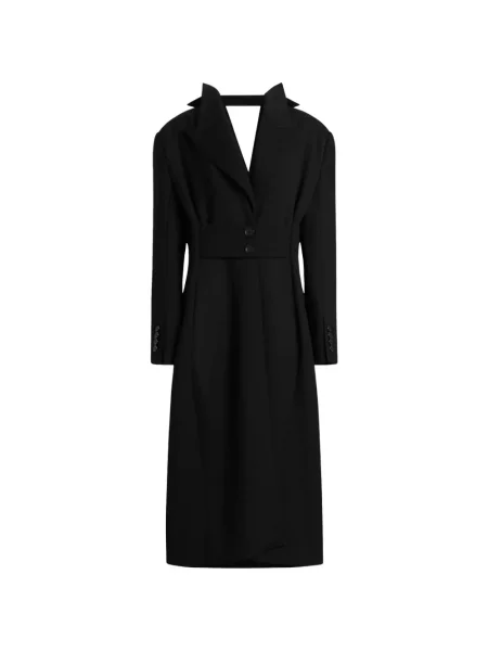 Palton Dolce & Gabbana de lână negru
