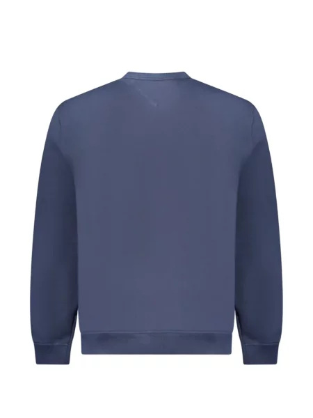 Pulover Tommy Hilfiger cu broderie albastru