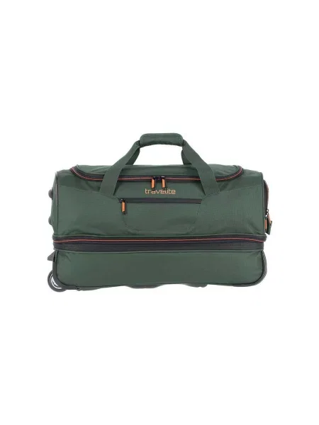 Torbica Travelite s melange uzorkom crna