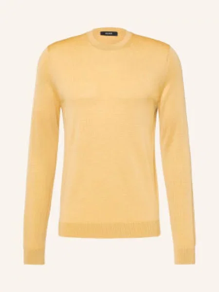 Reiss Sweter Wessex gelb żółty