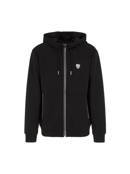 Bluza z kapturem Emporio Armani Ea7 czarna