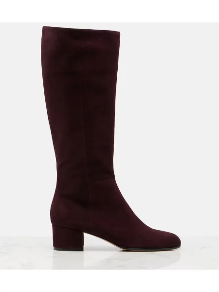 Cizme Gianvito Rossi din piele de căprioară