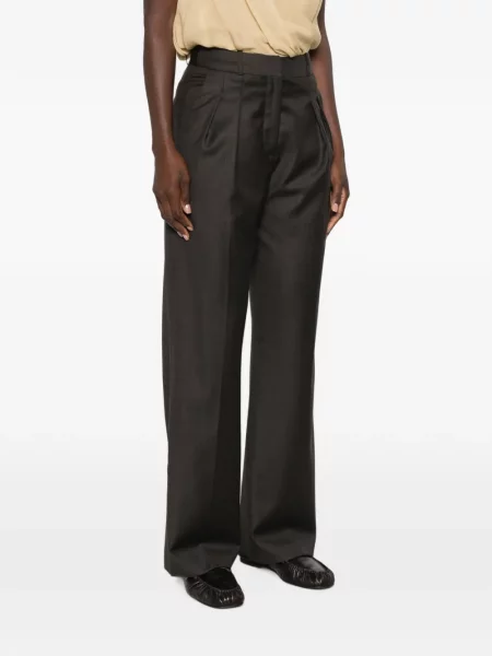 Pantaloni Loulou De Saison maro