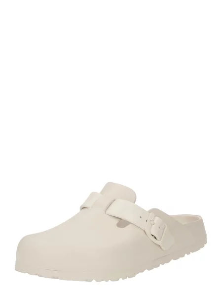 BIRKENSTOCK Cokle Boston jajčna lupina bela