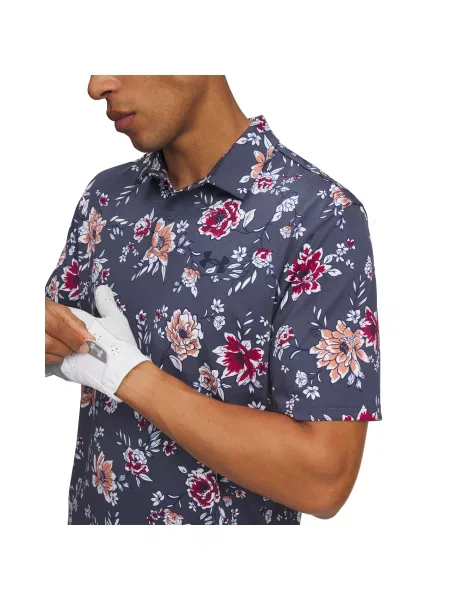 Polo majica Under Armour siva
