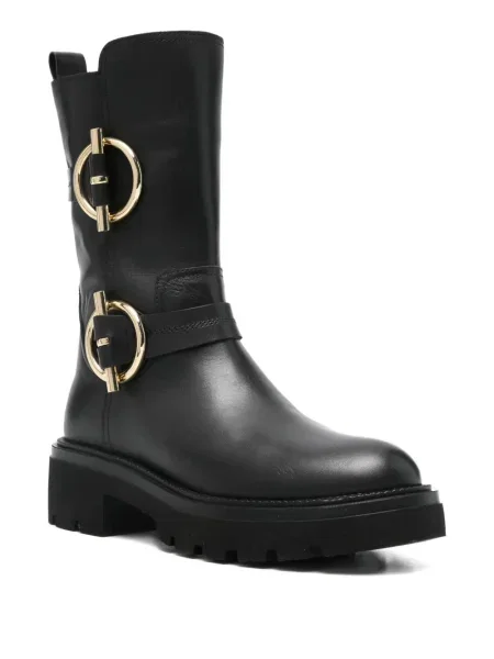 Botine Albano cu cataramă negru
