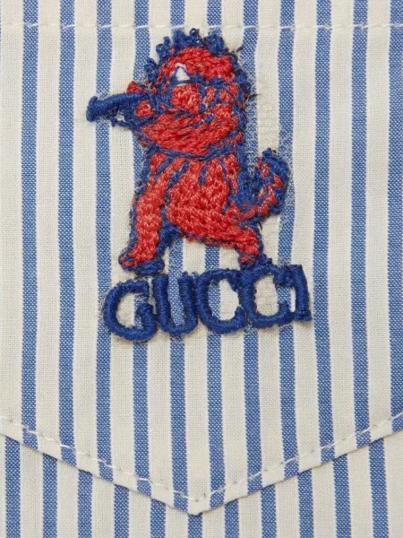 Dětska košile Gucci modrá