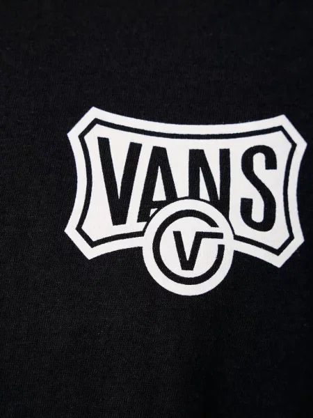 Vans тениска мъжка от Customs and Classics черно