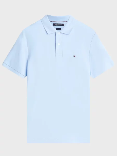 Поло Tommy Hilfiger голубое