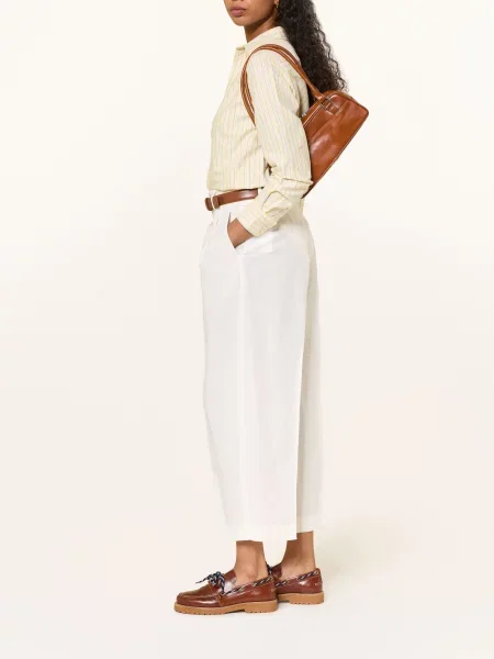 Rossi Spodnie Noa Z Lnem weiss