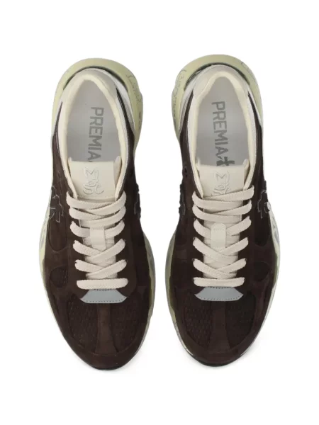 Sneakers Premiata καφέ
