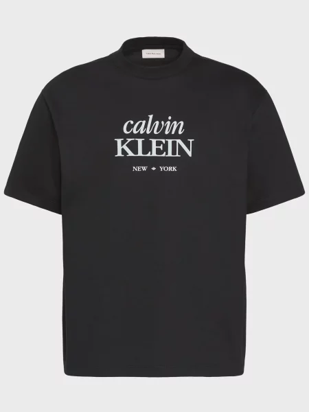 Діамант футболка Calvin Klein Jeans чорна