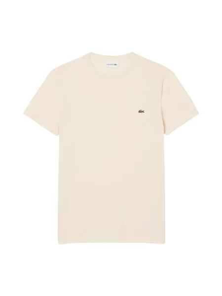 T-shirt LACOSTE Tee-Shirt Naturel Clair 6 beżowa