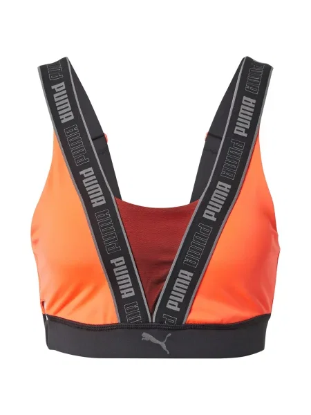 Puma Športová podprsenka oranžová