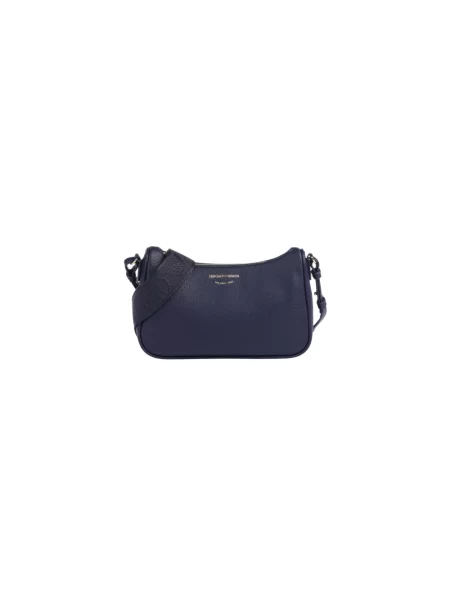 Torebka hobo Emporio Armani niebieska
