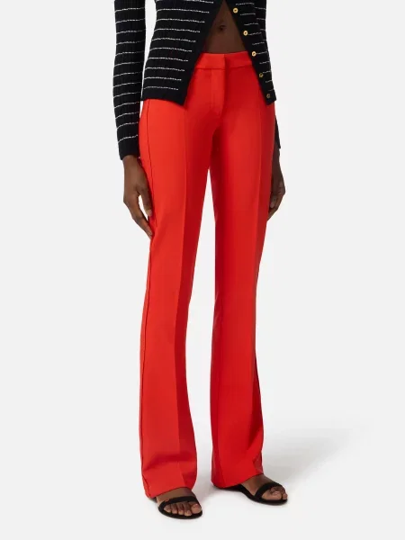 Брюки Elisabetta Franchi красные