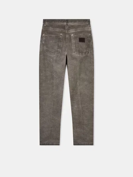 Широкі джинси Emporio Armani сірий