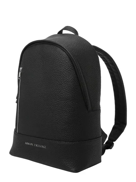 Armani Exchange rucsac barbati mare neted negru