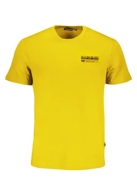 Tricou Napapijri scurt galben
