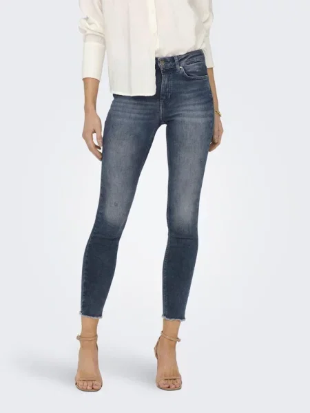 Skinny fit kavbojke Only modra