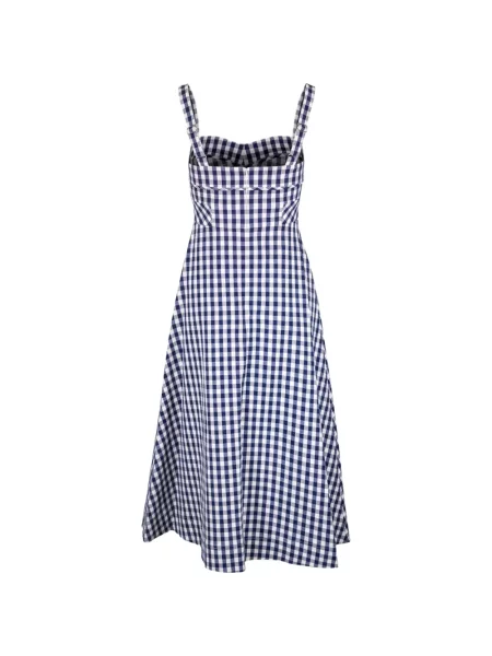 Rochie midi Veronica Beard cu imagine albastru