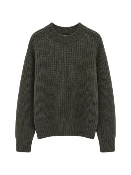 Pulover Roberto Collina chunky gri