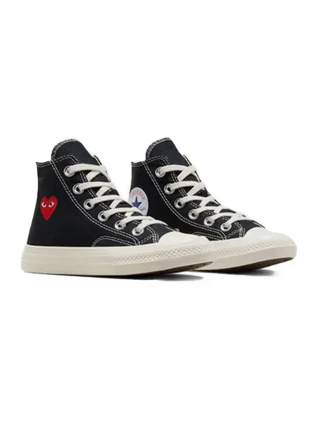 Sneakersy Comme Des Garcons Play w serca czarne