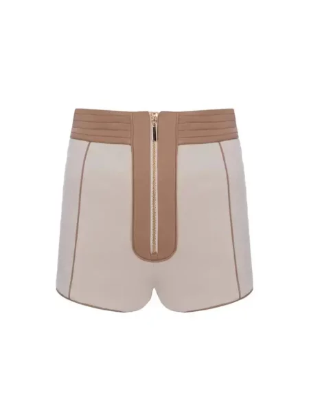 Femif Шорти Кремовий Текстиль/віскоза