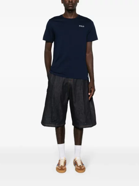 Tričko Polo Ralph Lauren s potiskem modré