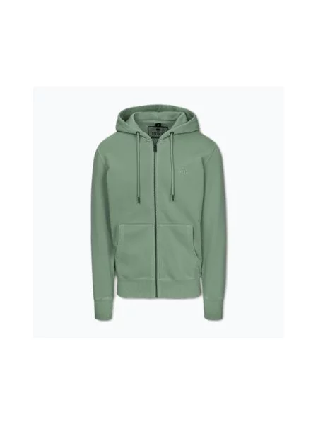 Кофта Pitbull Lancaster 2 Hooded Zip Sweatshirt washed green зелений