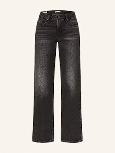 Levi's® Wide Leg Džíny Low Loose 27 blacks černé