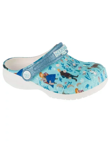 Chodaki Dla Dzieci Crocs Frozen Baya Clog białe