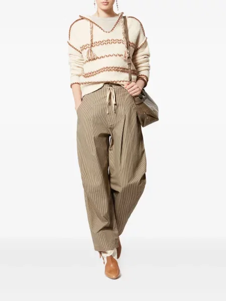 Pantaloni Marant Etoile cu dungi