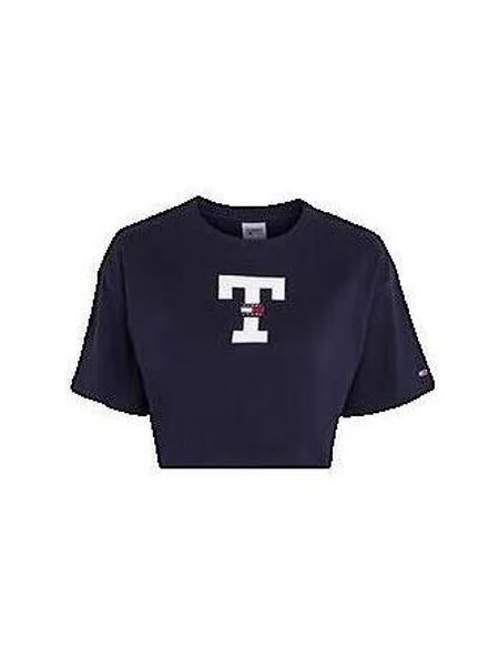 Denim ruha Tommy Jeans kék