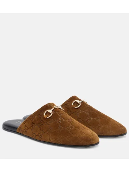 Natikači Gucci iz semiša rjava