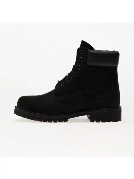 Черевики з нубуку Timberland Premium 6 Inch чорний