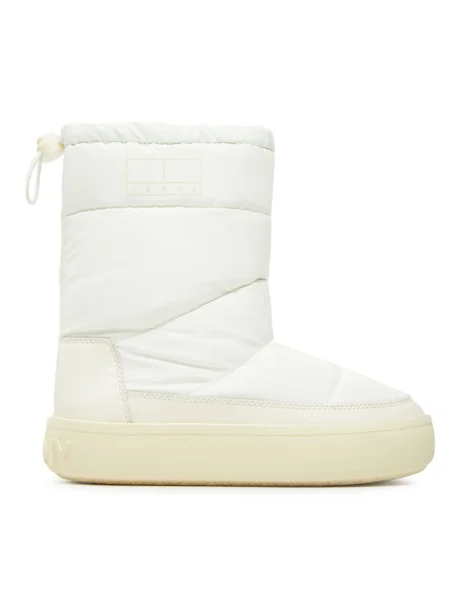 Tommy Jeans Cizme de zăpadă Tjw Winter alb