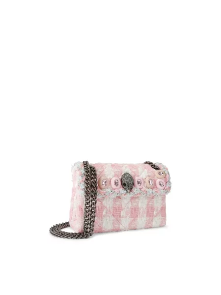 Kurt Geiger London torebka crossbody KENSINGTON różowa