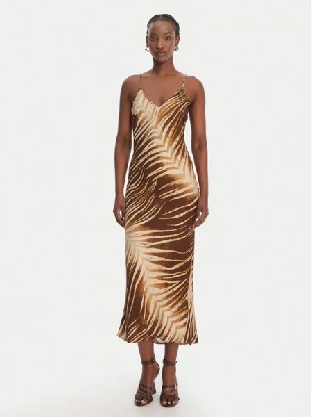 Just Cavalli Літня сукня бежевий