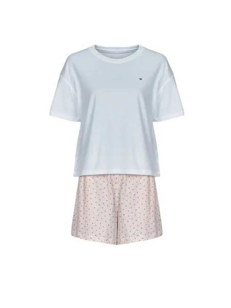 Pijamale Tommy Hilfiger roz