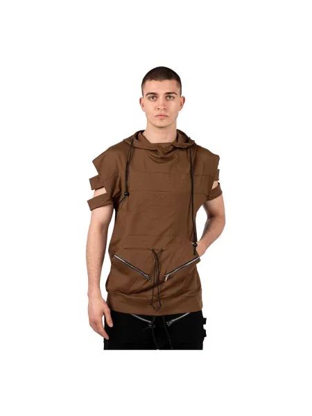 Bluza z kapturem La Haine Inside Us brązowa